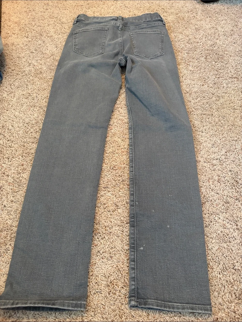 Old Navy Kids Gray Straight-Leg Jeans